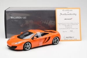 McLaren MP4-12C Orange AUTOart 1:18 76006 Diecast — photo 8 of 8