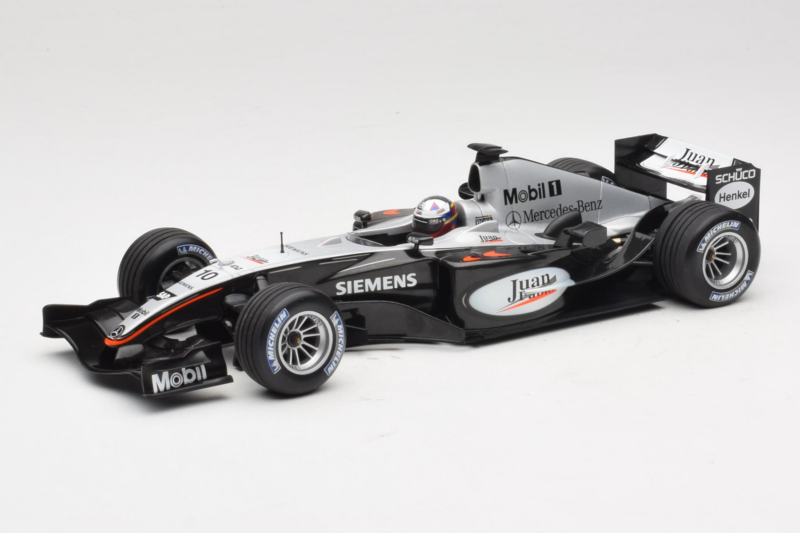 McLaren MP4-19 Mercedes J.P. Montoya Test Car 2005 Minichamps 1:18 533051880 Diecast