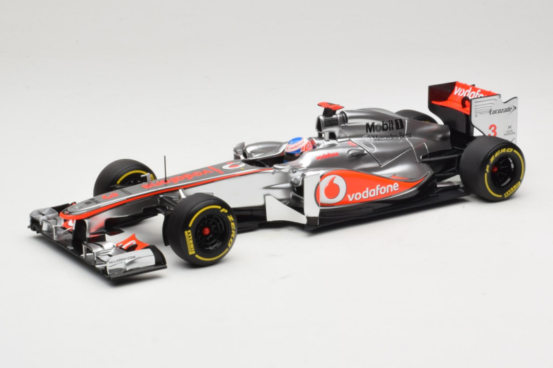 McLaren MP4-27 Mercedes #3 J. Button Vodafone McLaren Showcar F1 2012 Minichamps 1:18 530121873 Diecast