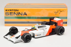 McLaren MP4/4 Honda #12 A. Senna Marlboro McLaren F1 World Champion 1988 Minichamps 1:18 540881812 Diecast — photo 7 of 7