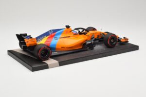 McLaren MCL33 Renault #14 F. Alonso Last F1 Race Abu Dhabi GP 2018 Minichamps 1:18 537183914 Diecast — photo 3 of 6