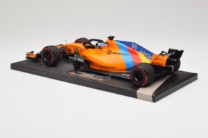 McLaren MCL33 Renault #14 F. Alonso Last F1 Race Abu Dhabi GP 2018 Minichamps 1:18 537183914 Diecast — photo 5 of 6