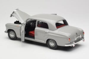 Mercedes 180 W120 Ponton Graphite Grey Revell 1:18 08974 Diecast — photo 5 of 8