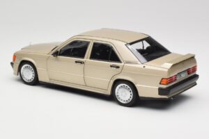Mercedes 190E W201 2.3-16 Smoke Silver Metallic Norev 1:18 183831 Diecast — photo 7 of 8