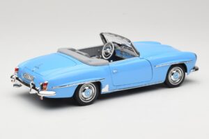 Mercedes 190 SL W121 Light Blue Norev 1:18 183400 Diecast — photo 3 of 8