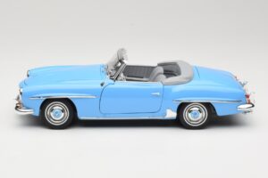 Mercedes 190 SL W121 Light Blue Norev 1:18 183400 Diecast — photo 4 of 8