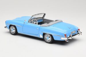 Mercedes 190 SL W121 Light Blue Norev 1:18 183400 Diecast — photo 7 of 8