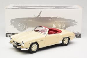 Mercedes 190 SL W121 Beige Minichamps 1:18 103037034 Diecast — photo 8 of 8