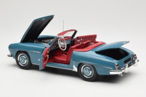 Mercedes 190 SL W121 Blue Minichamps 1:18 103037033 Diecast — photo 5 of 8