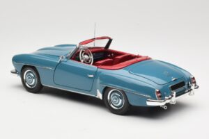 Mercedes 190 SL W121 Blue Minichamps 1:18 103037033 Diecast — photo 7 of 8