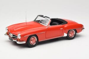 Mercedes 190 SL W121 Guards Red Minichamps 1:18 100037032 Diecast