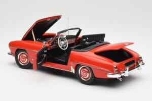 Mercedes 190 SL W121 Guards Red Minichamps 1:18 100037032 Diecast — photo 5 of 8