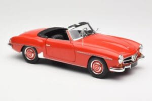 Mercedes 190 SL W121 Guards Red Minichamps 1:18 100037032 Diecast — photo 6 of 8