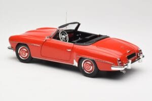 Mercedes 190 SL W121 Guards Red Minichamps 1:18 100037032 Diecast — photo 7 of 8