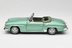 Mercedes 190 SL W121 Light Green Metallic Norev 1:18 183401 Diecast — photo 5 of 9