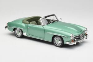 Mercedes 190 SL W121 Light Green Metallic Norev 1:18 183401 Diecast — photo 7 of 9