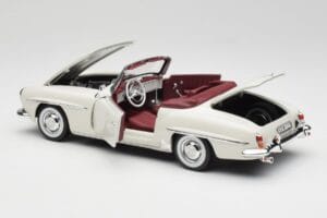 Mercedes 190 SL W121 Light Grey Norev 1:18 B66040710 Diecast — photo 7 of 10