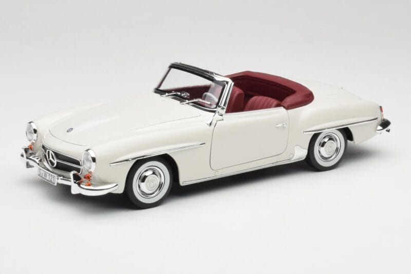 Mercedes 190 SL W121 Light Grey Norev 1:18 B66040710 Diecast