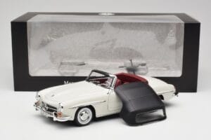 Mercedes 190 SL W121 Light Grey Norev 1:18 B66040710 Diecast — photo 10 of 10