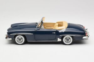 Mercedes 190 SL W121 Middle Blue Norev 1:18 183403 Diecast — photo 4 of 8