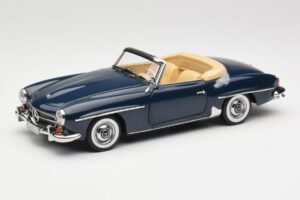 Mercedes 190 SL W121 Middle Blue Norev 1:18 183403 Diecast