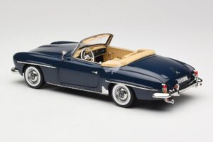 Mercedes 190 SL W121 Middle Blue Norev 1:18 183403 Diecast — photo 7 of 8