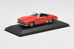 Mercedes 190 SL W121 Red Minichamps 1:43 940033131 Diecast — photo 2 of 4