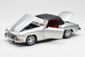 Mercedes 190 SL W121 Silver Norev 1:18 B660640604 Diecast — photo 2 of 8
