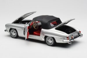 Mercedes 190 SL W121 Silver Norev 1:18 B660640604 Diecast — photo 5 of 8