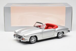 Mercedes 190 SL W121 Silver Norev 1:18 B660640604 Diecast — photo 8 of 8