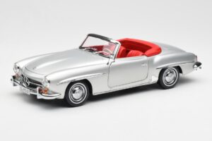 Mercedes 190 SL W121 Silver Norev 1:18 B660640604 Diecast