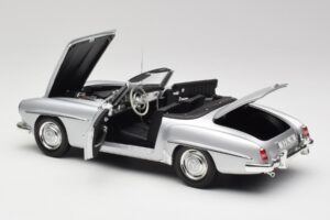 Mercedes 190 SL W121 Silver Grey Minichamps 1:18 100037031 Diecast — photo 5 of 8