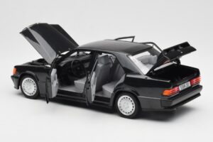 Mercedes 190E 2.3-16 W201 Black Dealer Edition Norev 1:18 B66040663 Diecast — photo 5 of 8