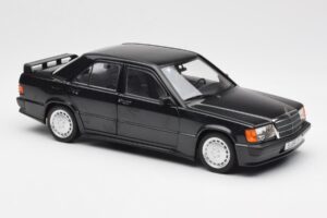 Mercedes 190E 2.3-16 W201 Black Dealer Edition Norev 1:18 B66040663 Diecast — photo 6 of 8