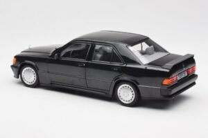 Mercedes 190E 2.3-16 W201 Black Dealer Edition Norev 1:18 B66040663 Diecast — photo 7 of 8