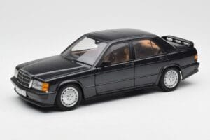 Mercedes 190E 2.3-16 W201 Blue Black Metallic AUTOart 1:18 76122 Diecast