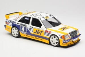 Mercedes 190E 2.5-16 EVO 1 W201 Team MS-Jet #4 R. Asch DTM 1989 Minichamps 1:18 155893604 Diecast — photo 4 of 6