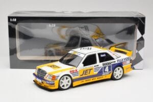 Mercedes 190E 2.5-16 EVO 1 W201 Team MS-Jet #4 R. Asch DTM 1989 Minichamps 1:18 155893604 Diecast — photo 6 of 6