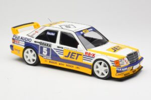 Mercedes 190E 2.5-16 EVO 1 W201 Team MS-Jet #5 M. Reuter DTM 1989 Minichamps 1:18 155893605 Diecast — photo 4 of 6