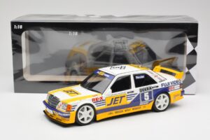 Mercedes 190E 2.5-16 EVO 1 W201 Team MS-Jet #5 M. Reuter DTM 1989 Minichamps 1:18 155893605 Diecast — photo 6 of 6