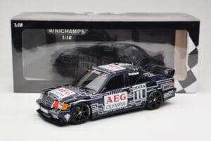 Mercedes 190E 2.5-16 EVO 1 W201 Team Snobeck #11 D. Snobeck DTM 1989 Minichamps 1:18 155893611 Diecast — photo 6 of 6