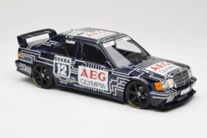 Mercedes 190E 2.5-16 EVO 1 W201 Team Snobeck #12 A. Cudini DTM 1989 Minichamps 1:18 155893612 Diecast — photo 4 of 6