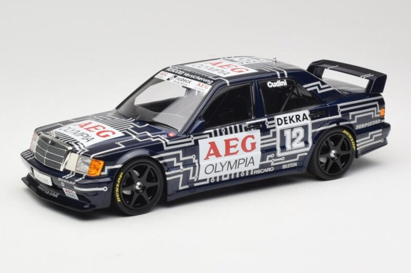 Mercedes 190E 2.5-16 EVO 1 W201 Team Snobeck #12 A. Cudini DTM 1989 Minichamps 1:18 155893612 Diecast