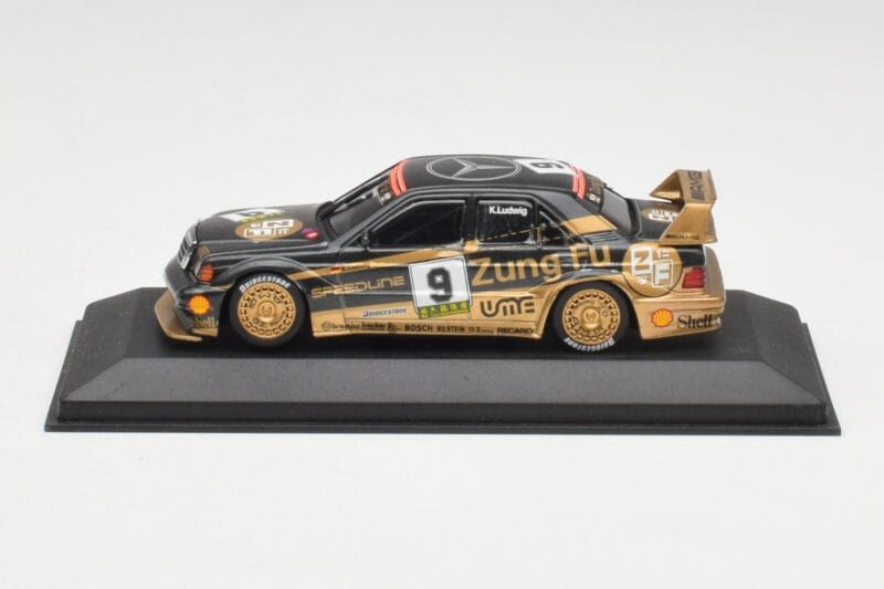 Mercedes 190E 2.5-16 Evo 2 W201 #9 K. Ludwig Zung Fu Racing Macau GP 1991 Minichamps 1:43 13103 Diecast