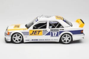 Mercedes 190E 2.5-16 EVO I W201 #17 Team MS-Jet J. van Ommen DTM 1990 Minichamps 1:18 155903617 Diecast — photo 5 of 6
