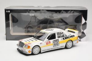 Mercedes 190E 2.5-16 EVO I W201 #60 Team AMG Mercedes K. Wendlinger DTM 1990 Minichamps 1:18 155903660 Diecast — photo 6 of 6