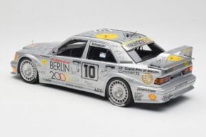 Mercedes 190E 2.5-16 EVO II W201 #10 Zung Fu B. Schneider Guia Race Macau 1992 Minichamps 1:18 155923610 Diecast — photo 4 of 6