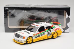 Mercedes 190E 2.5-16 EVO II W201 #12 Team Mass Schons J. van Ommen DTM 1992 Minichamps 1:18 155923612 Diecast — photo 6 of 6