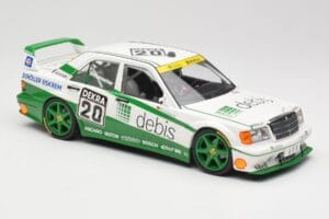 Mercedes 190E 2.5-16 EVO II W201 #20 Team Zakspeed M. Schumacher DTM 1991 Minichamps 1:18 155913620 Diecast — photo 2 of 6