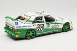 Mercedes 190E 2.5-16 EVO II W201 #20 Team Zakspeed M. Schumacher DTM 1991 Minichamps 1:18 155913620 Diecast — photo 3 of 6